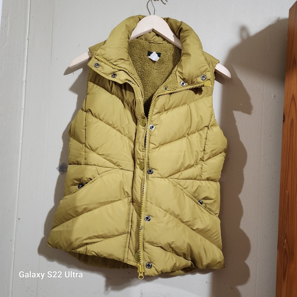 J. Crew Mustard Quilted Vest - Picture 7 of 7